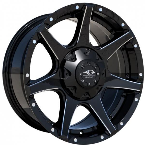 League M692 Gloss Black Polished League