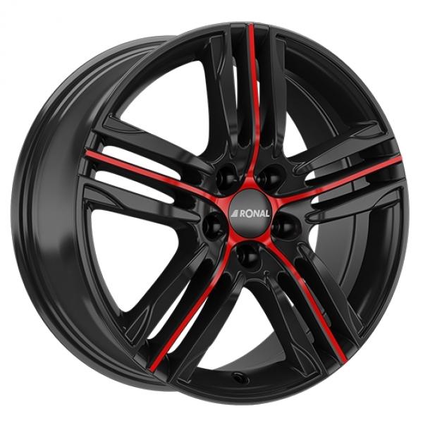 RONAL R57 Black Red RONAL